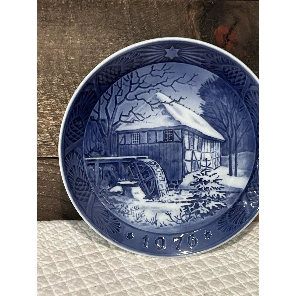 1976 Royal Copenhagen Denmark VIBAEK WATER-MILL 7